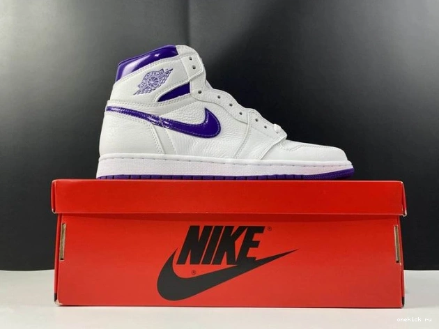 Rep Onekick CD0461-151 JORDAN COURT RETRO HIGH 1 PURPLE AIR 0523
